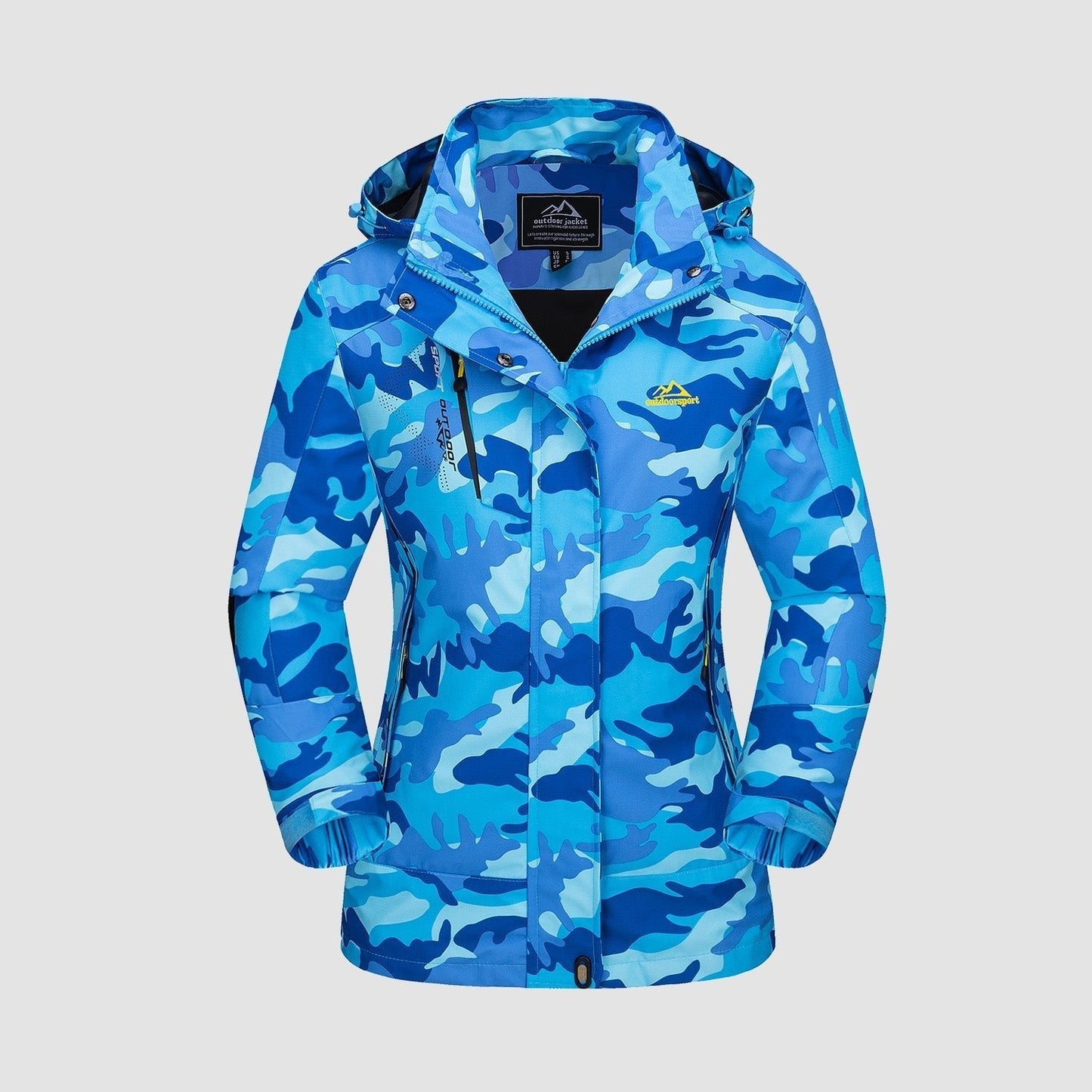 Women 3-in-1 Waterproof Winter Coat, Fleece Lined,Two-Piece Suit, Hooded Ski & Hiking Jacket