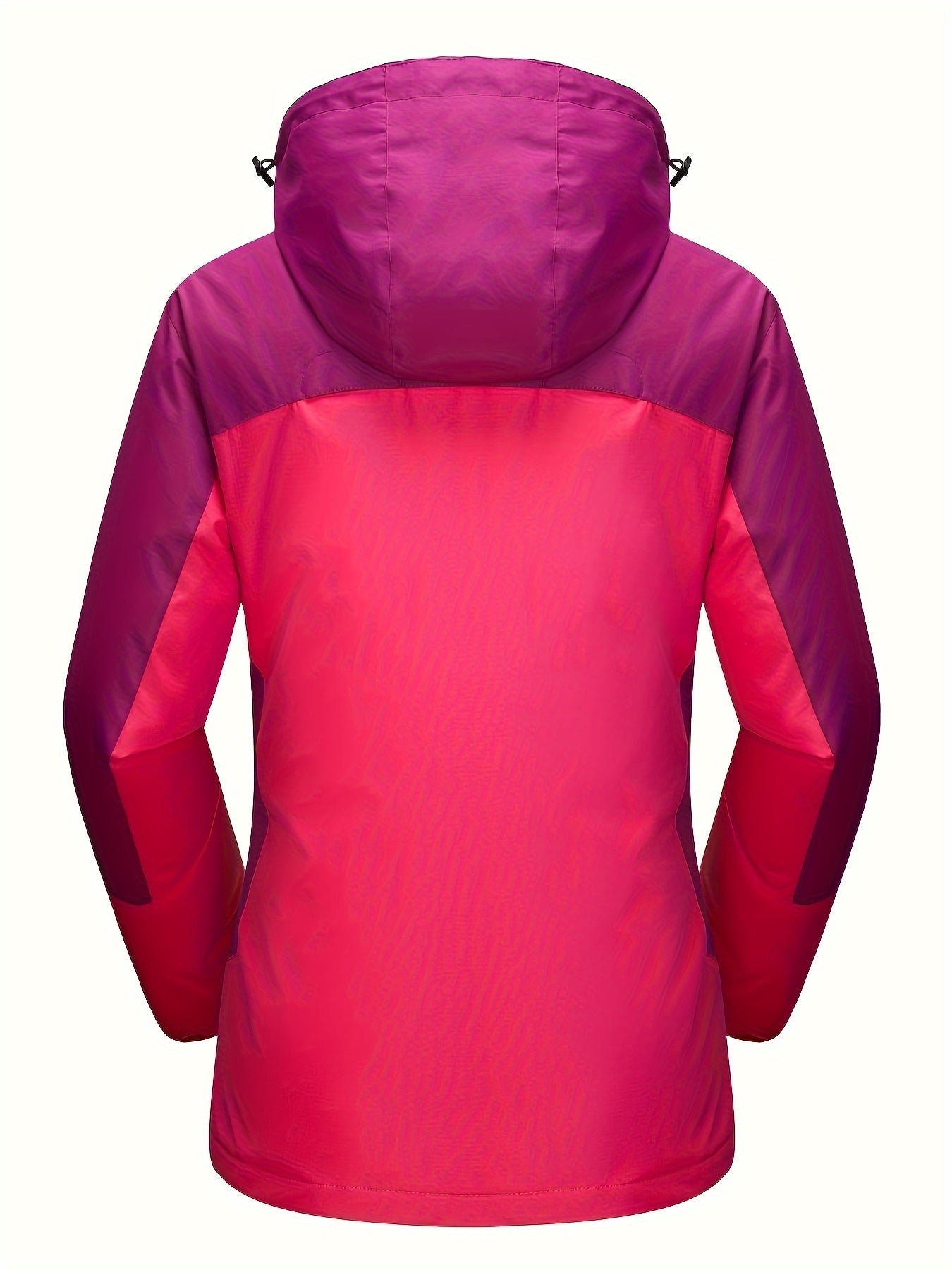 Women 3-in-1 Waterproof Winter Coat, Fleece Lined,Two-Piece Suit, Hooded Ski & Hiking Jacket